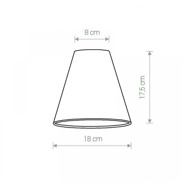 Абажур Nowodvorski Cameleon Cone S 8503 Абажур Nowodvorski Cameleon Cone S 8503