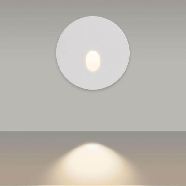 Встраиваемый светодиодный светильник Arlight LT-Gap-R70-3W Warm3000 025737 Встраиваемый светодиодный светильник Arlight LT-Gap-R70-3W Warm3000 025737