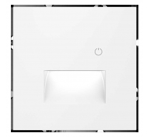 Подсветка светодиодная встраиваемая Voltum S70 с датчиком, (белый матовый) VLS070702