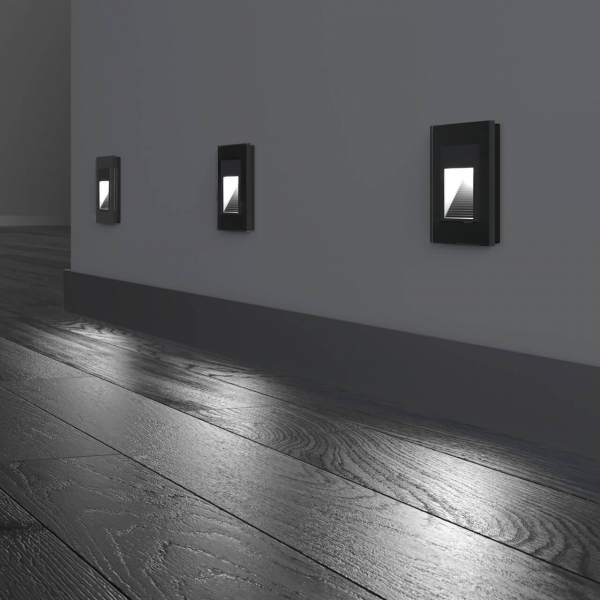 Встраиваемая LED подсветка Werkel черный W1154208 4690389156854 Встраиваемая LED подсветка Werkel черный W1154208 4690389156854