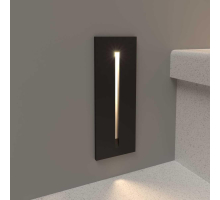 Встраиваемый светодиодный светильник Elektrostandard Step 8 40108/Led черный a055592