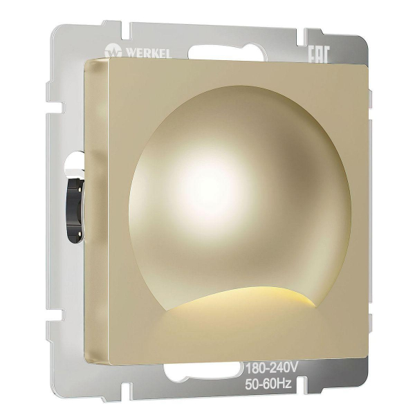 Встраиваемая LED подсветка Werkel шампань W1154411 4690389179242 Встраиваемая LED подсветка Werkel шампань W1154411 4690389179242