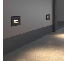 Встраиваемый светодиодный светильник Elektrostandard MRL LED 1109 черный a049756