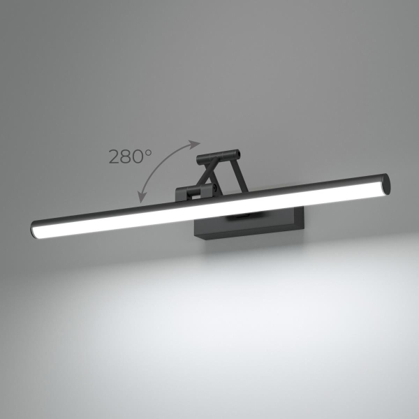 Подсветка светодиодная для зеркал/картин Elektrostandard Monza 40128/LED черная a064137