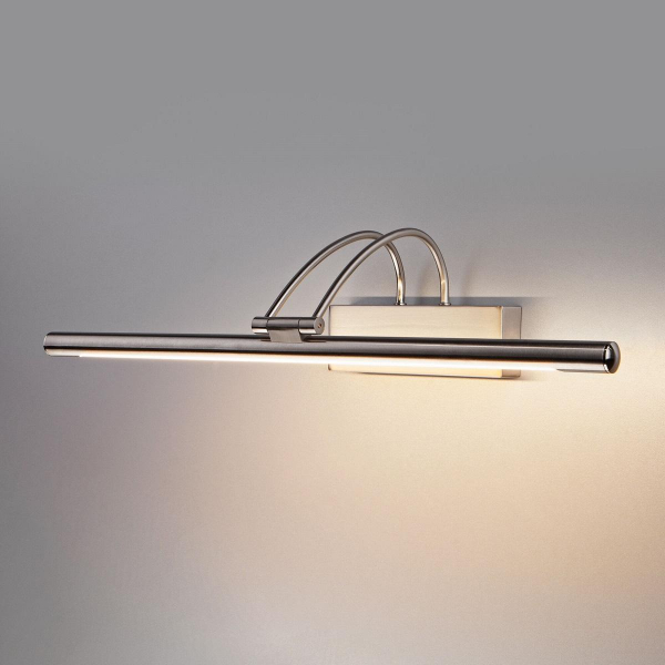Подсветка светодиодная для зеркал/картин Elektrostandard Simple MRL LED 10W 1011 IP20 3000K никель a063698 Подсветка светодиодная для зеркал/картин Elektrostandard Simple MRL LED 10W 1011 IP20 3000K никель a063698