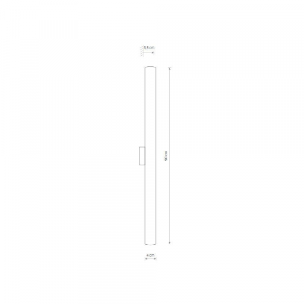 Подсветка для зеркал Nowodvorski Ice Tube Led M 8120 Подсветка для зеркал Nowodvorski Ice Tube Led M 8120