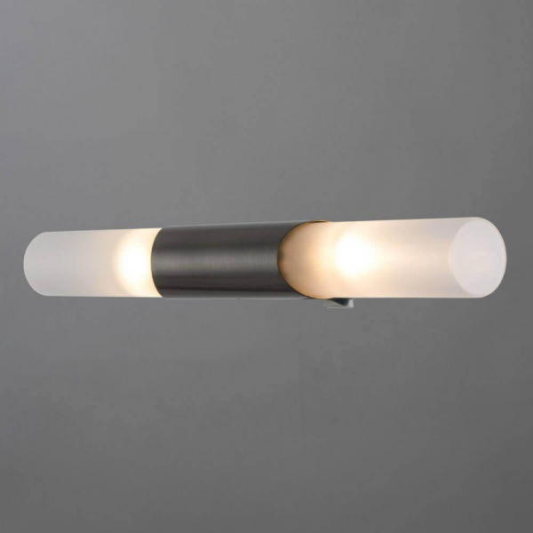 Подсветка для зеркал Arte Lamp A2470AP-2SS Подсветка для зеркал Arte Lamp A2470AP-2SS