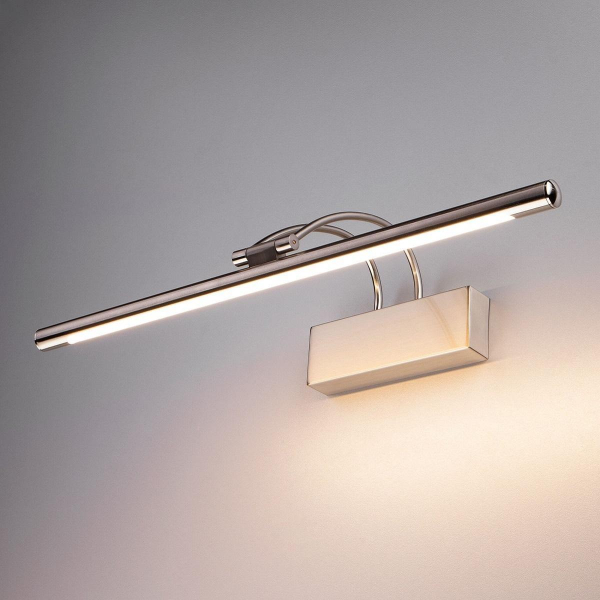 Подсветка светодиодная для зеркал/картин Elektrostandard Simple MRL LED 10W 1011 IP20 3000K никель a063698 Подсветка светодиодная для зеркал/картин Elektrostandard Simple MRL LED 10W 1011 IP20 3000K никель a063698
