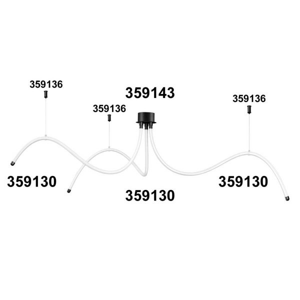 Подвесной комплект Novotech RAMO 359136 Подвесной комплект Novotech RAMO 359136