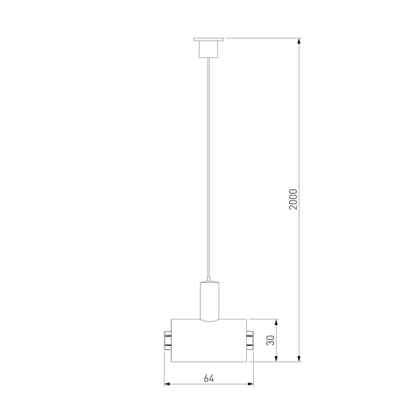 Подвесной комплект Elektrostandard Module System 85186/00 a066183 Подвесной комплект Elektrostandard Module System 85186/00 a066183