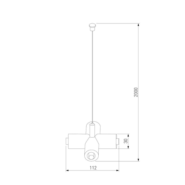 Подвесной комплект с питанием Elektrostandard Module System 85190/00 a066187 Подвесной комплект с питанием Elektrostandard Module System 85190/00 a066187