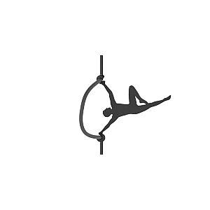 Держатель провода Nowodvorski Acrobat Black 11794