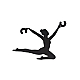 Держатель провода Nowodvorski Ballerina Black 11798