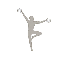 Держатель провода Nowodvorski Acrobat Silk Gray 11796