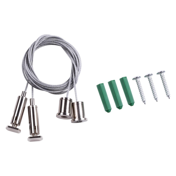 Подвесной комплект с тросом 2м Novotech Shino Kit 135028 Подвесной комплект с тросом 2м Novotech Shino Kit 135028