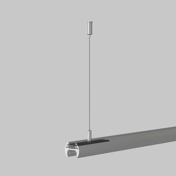 Тросовый подвес Maytoni Technical Accessories for tracks Basity TRA172SW-R-1B Тросовый подвес Maytoni Technical Accessories for tracks Basity TRA172SW-R-1B