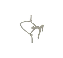 Держатель провода Nowodvorski Ballerina Silk Gray 11801