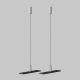 Тросовый подвес Maytoni Technical Accessories for tracks Basity TRA172SW-R-1B