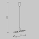 Тросовый подвес Maytoni Technical Accessories for tracks Basity TRA172SW-R-1B