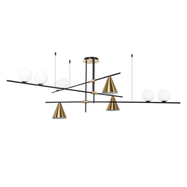 Подвесная люстра Arte Lamp Jacob A7029PL-9BK Подвесная люстра Arte Lamp Jacob A7029PL-9BK