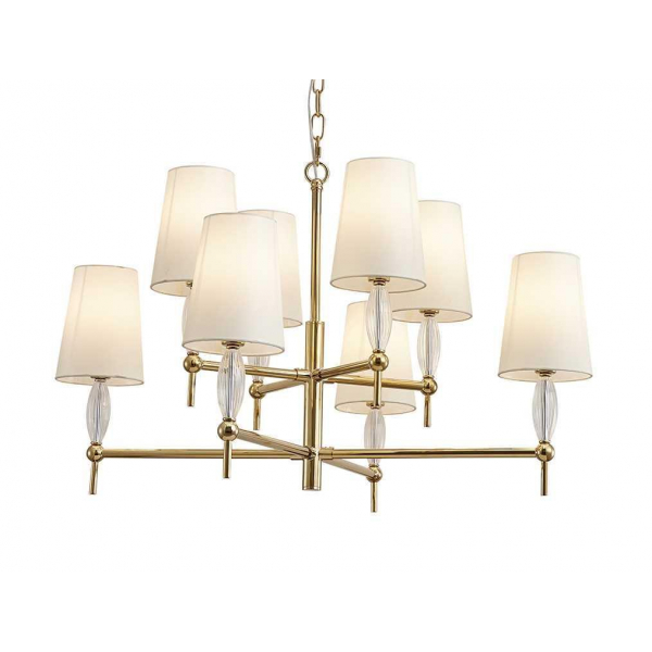 Подвесная люстра Newport Chelsy 4378/C gold М0070440 Подвесная люстра Newport Chelsy 4378/C gold М0070440