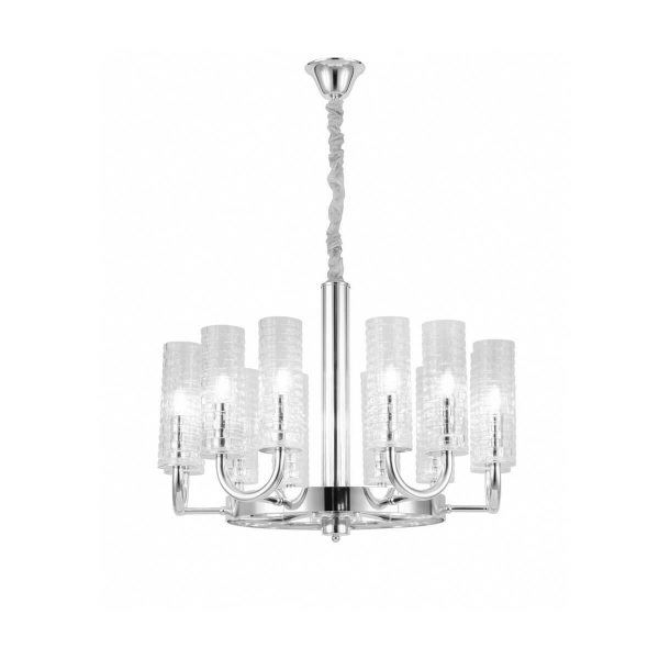 Подвесная люстра Lumina Deco Donatti LDP 8011-12 CHR Подвесная люстра Lumina Deco Donatti LDP 8011-12 CHR