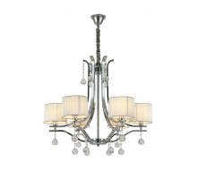 Подвесная люстра Lumina Deco Fontenea LDP 8443-6 CHR