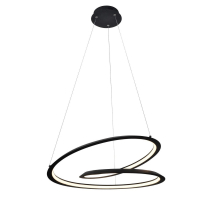 Подвесная светодиодная люстра Gerhort G61283/1SBK