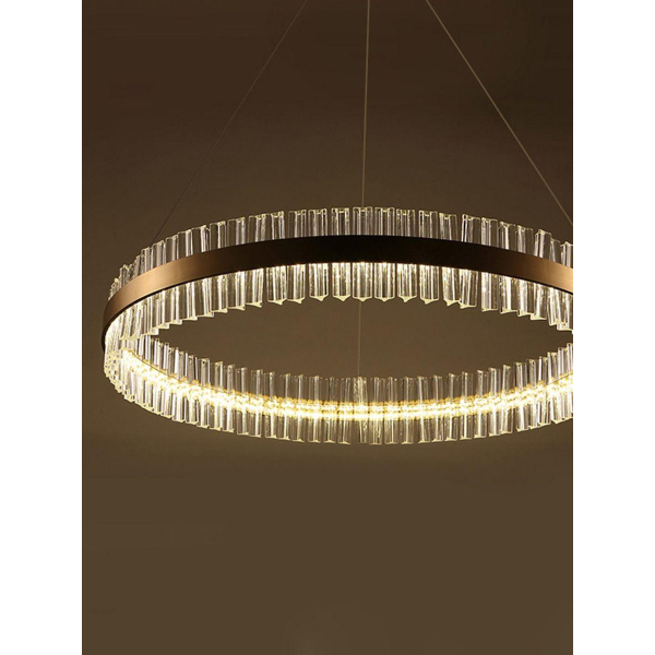 Подвесная светодиодная люстра Elvan LU-112-400-76W-Gl Подвесная светодиодная люстра Elvan LU-112-400-76W-Gl