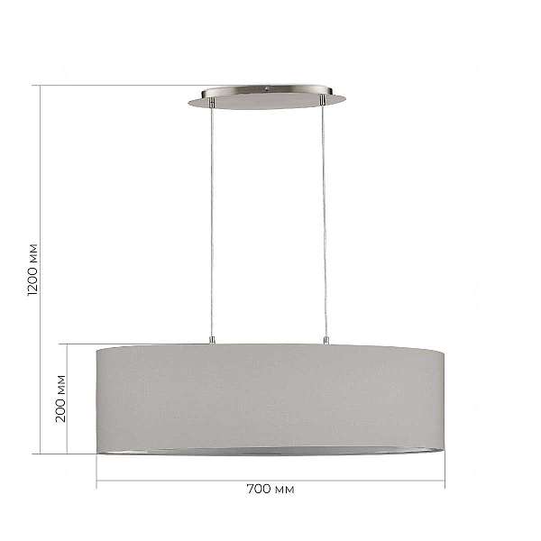 Подвесная люстра Evoluce Brescia SLE300533-03