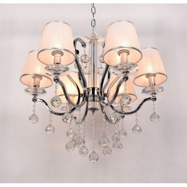 Подвесная люстра Lumina Deco Bellisica LDP 8033-6 SL Подвесная люстра Lumina Deco Bellisica LDP 8033-6 SL