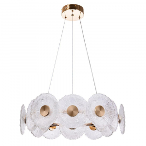 Подвесная светодиодная люстра Arte Lamp Cherish A2097LM-90GO