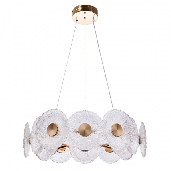 Подвесная светодиодная люстра Arte Lamp Cherish A2097LM-90GO