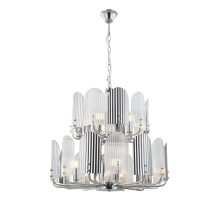 Подвесная люстра iLamp Dolce 15571-12 CR+MULT