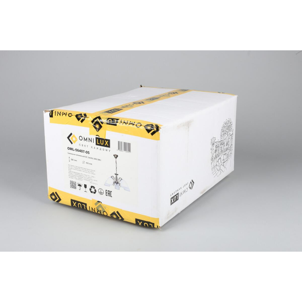 Подвесная люстра Omnilux Tellaro OML-56407-05 Подвесная люстра Omnilux Tellaro OML-56407-05