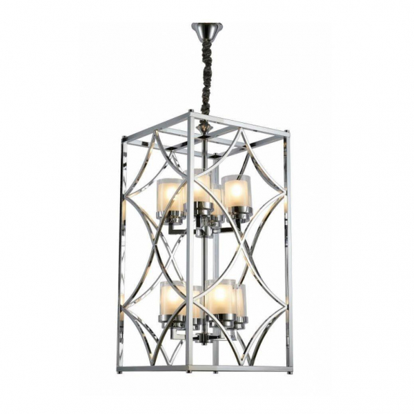 Подвесная люстра Lumina Deco Quadrato LDP 1223-8 CHR Подвесная люстра Lumina Deco Quadrato LDP 1223-8 CHR