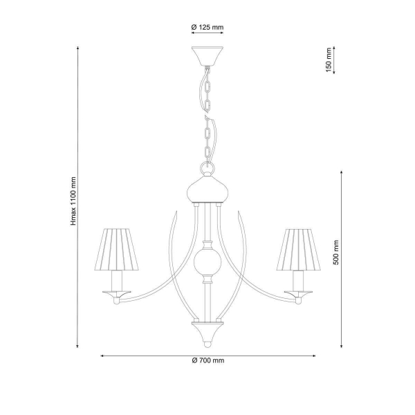 Подвесная люстра Lucia Tucci Milano 115.6 Подвесная люстра Lucia Tucci Milano 115.6