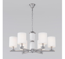 Подвесная люстра Eurosvet Caprera 60146/6 никель