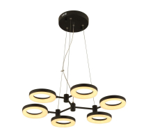 Подвесная светодиодная люстра Gerhort G61296/12BK
