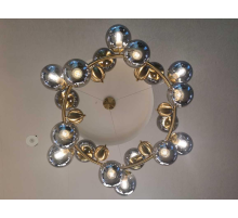 Люстра подвесная Alfa Light F2024-02 E27*8 Античная бронза