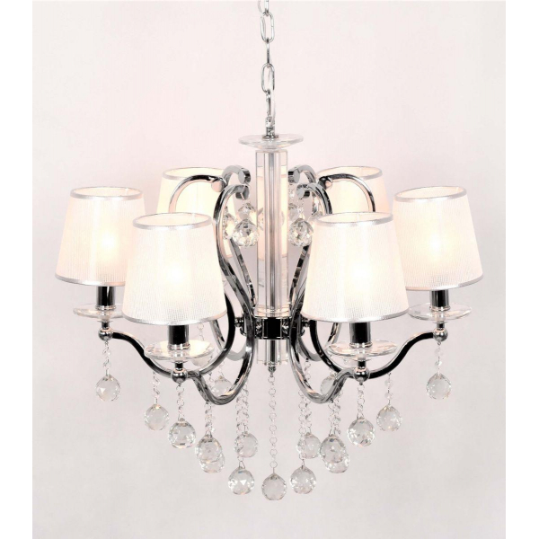 Подвесная люстра Lumina Deco Bellisica LDP 8033-6 SL Подвесная люстра Lumina Deco Bellisica LDP 8033-6 SL