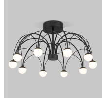Потолочная светодиодная люстра Eurosvet Ragno 90035/10 LED черный