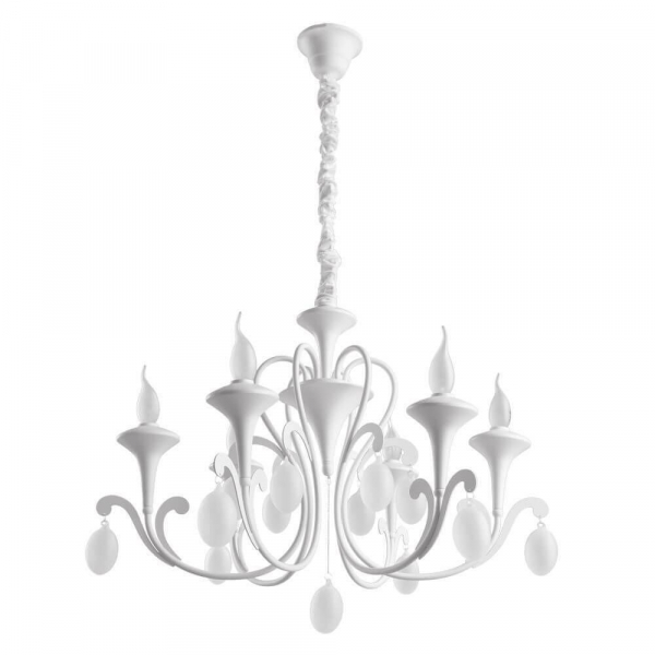 Подвесная люстра Arte Lamp Montmartre A3239LM-6WH Подвесная люстра Arte Lamp Montmartre A3239LM-6WH