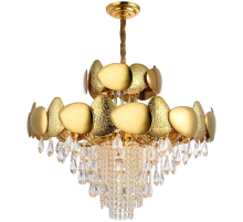 Подвесная люстра Natali Kovaltseva Valencia 91009/12C Gold