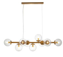 Подвесная люстра Indigo Cocoon 11008/9P Brass V000123