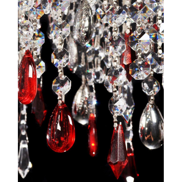 Подвесная люстра Lumina Deco Aldonea LDP 7051-4 CHR Подвесная люстра Lumina Deco Aldonea LDP 7051-4 CHR
