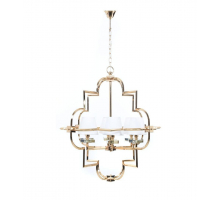 Подвесная люстра Lumina Deco Baltimore LDP 8020-6 GD+WT