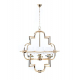 Подвесная люстра Lumina Deco Baltimore LDP 8020-6 GD+WT
