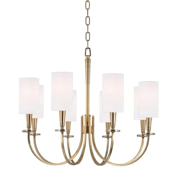 Люстра подвесная Alfa Light F1124-10 D650*H610 COPEER