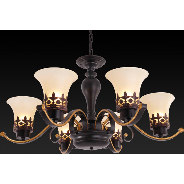 Подвесная люстра Toplight Florence TL7490D-06BL Подвесная люстра Toplight Florence TL7490D-06BL